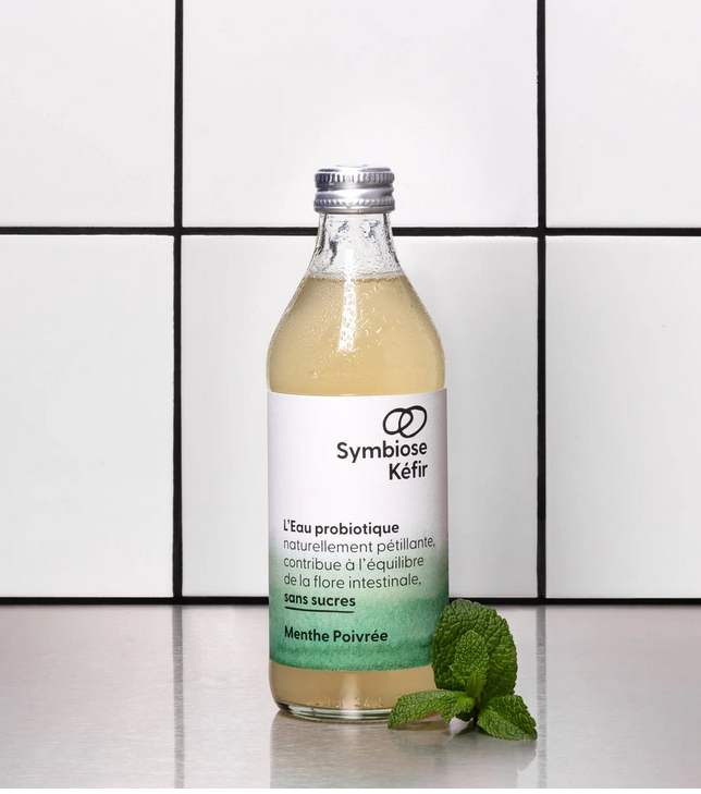 Eaux probiotiques de la marque Symbiose