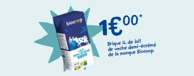 Opération spéciale lait bio