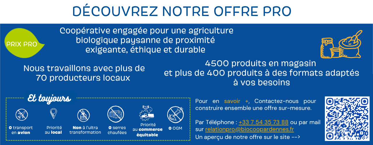 Découvrez notre Offre PRO !